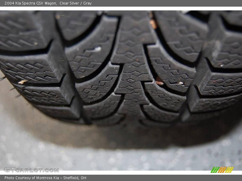 Clear Silver / Gray 2004 Kia Spectra GSX Wagon