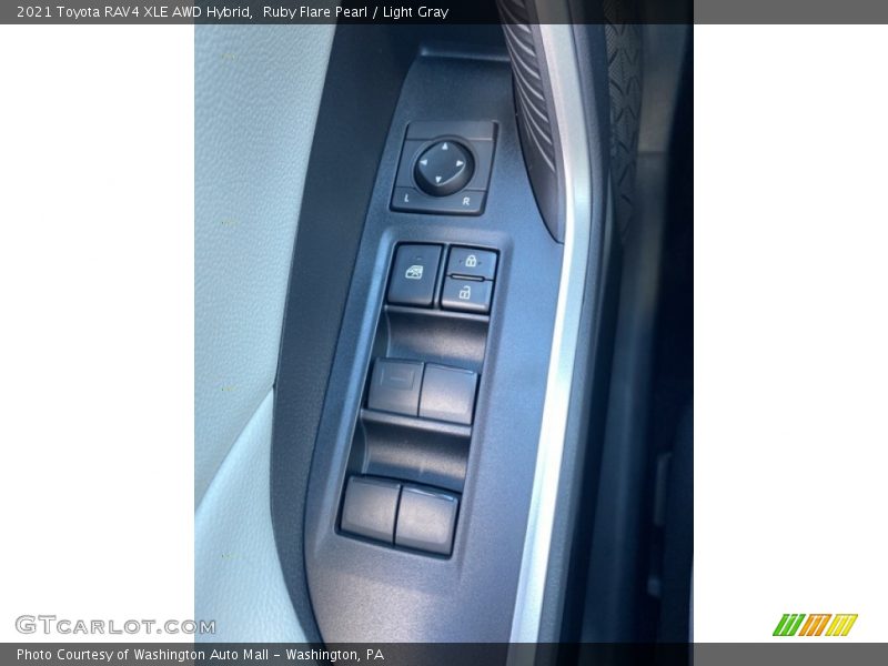 Controls of 2021 RAV4 XLE AWD Hybrid