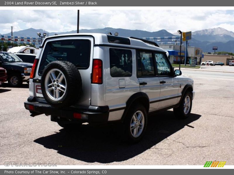 Zambezi Silver / Black 2004 Land Rover Discovery SE