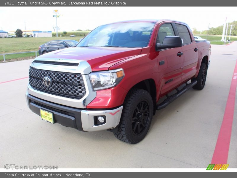 Barcelona Red Metallic / Graphite 2021 Toyota Tundra SR5 CrewMax