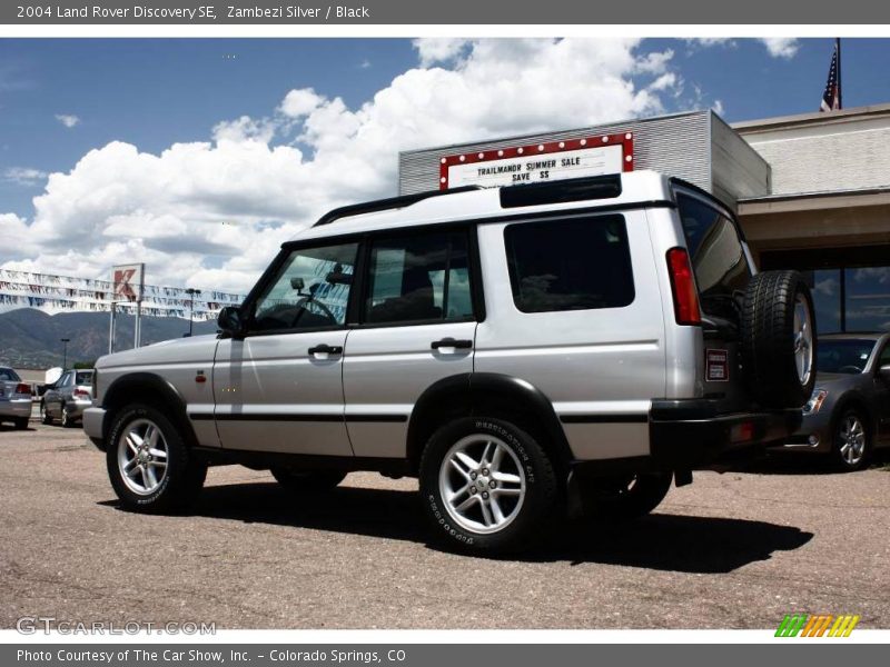 Zambezi Silver / Black 2004 Land Rover Discovery SE