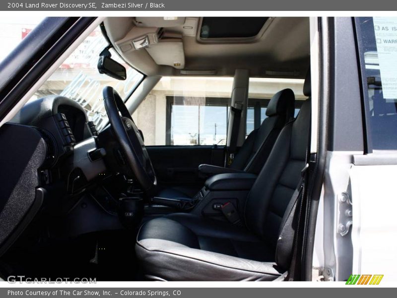 Zambezi Silver / Black 2004 Land Rover Discovery SE