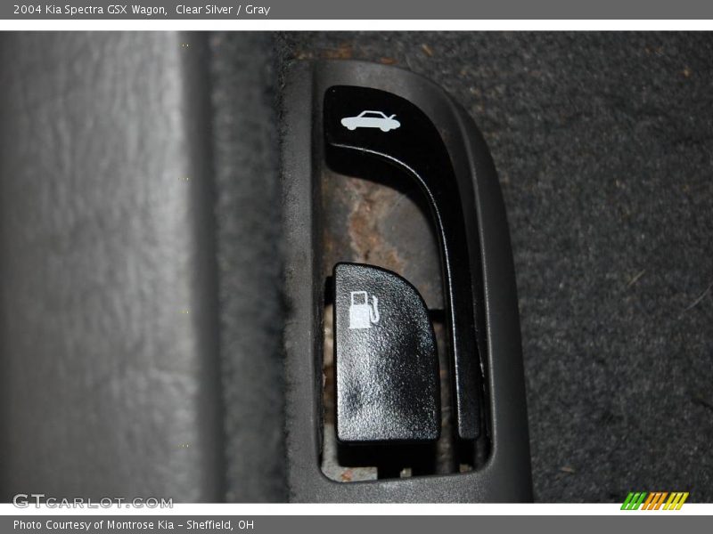 Clear Silver / Gray 2004 Kia Spectra GSX Wagon