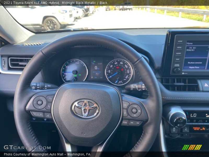  2021 RAV4 XLE AWD Hybrid Steering Wheel