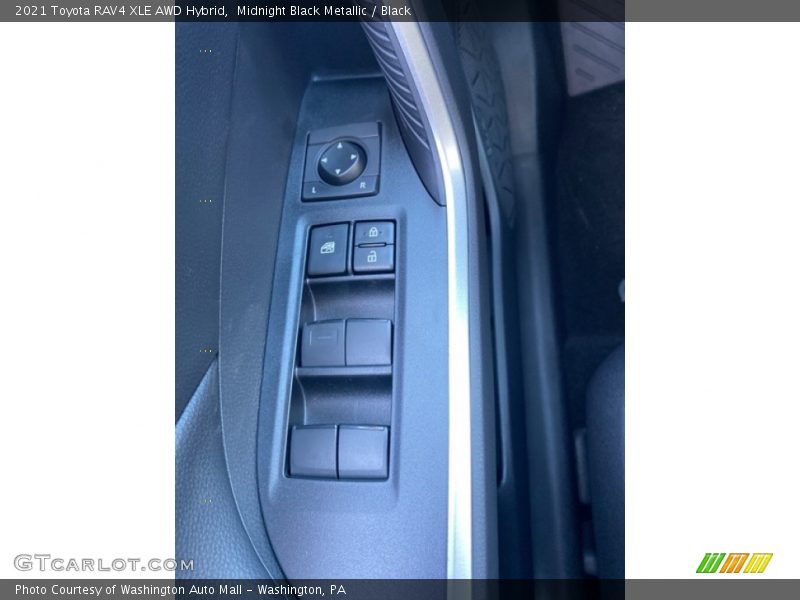Controls of 2021 RAV4 XLE AWD Hybrid