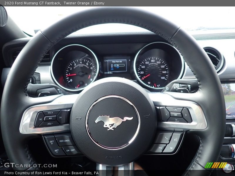  2020 Mustang GT Fastback Steering Wheel