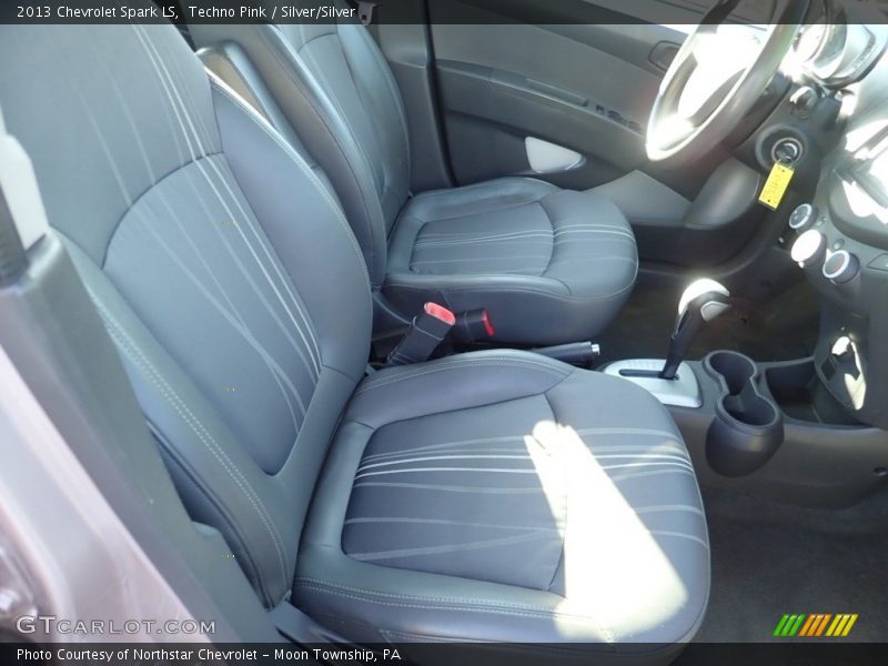 Techno Pink / Silver/Silver 2013 Chevrolet Spark LS