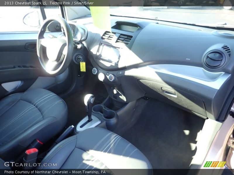 Techno Pink / Silver/Silver 2013 Chevrolet Spark LS