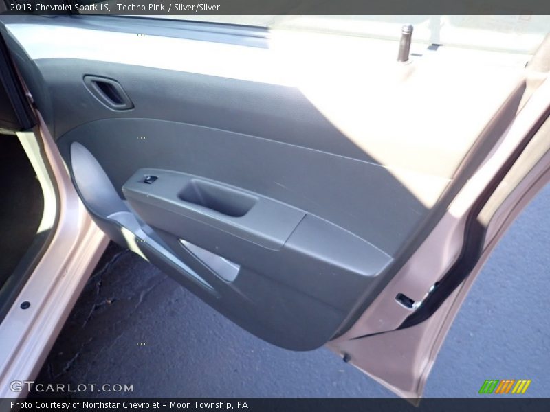 Techno Pink / Silver/Silver 2013 Chevrolet Spark LS