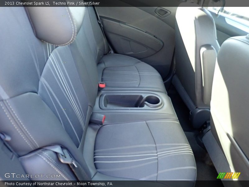 Techno Pink / Silver/Silver 2013 Chevrolet Spark LS