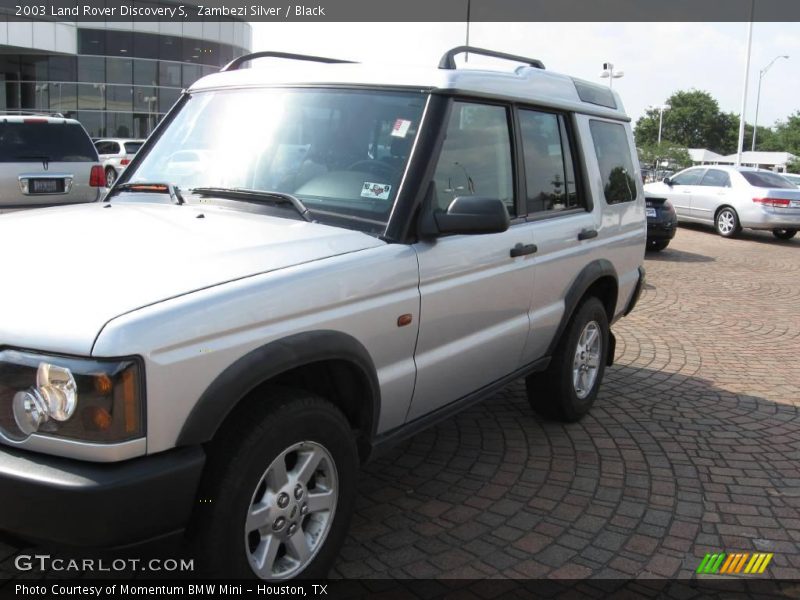 Zambezi Silver / Black 2003 Land Rover Discovery S