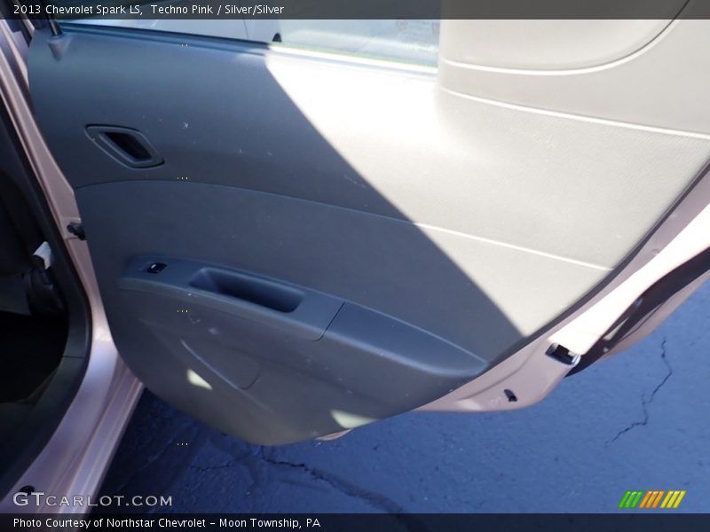Techno Pink / Silver/Silver 2013 Chevrolet Spark LS