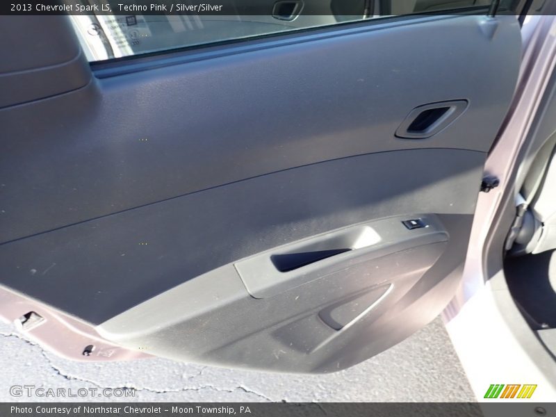 Techno Pink / Silver/Silver 2013 Chevrolet Spark LS