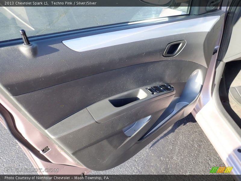 Techno Pink / Silver/Silver 2013 Chevrolet Spark LS
