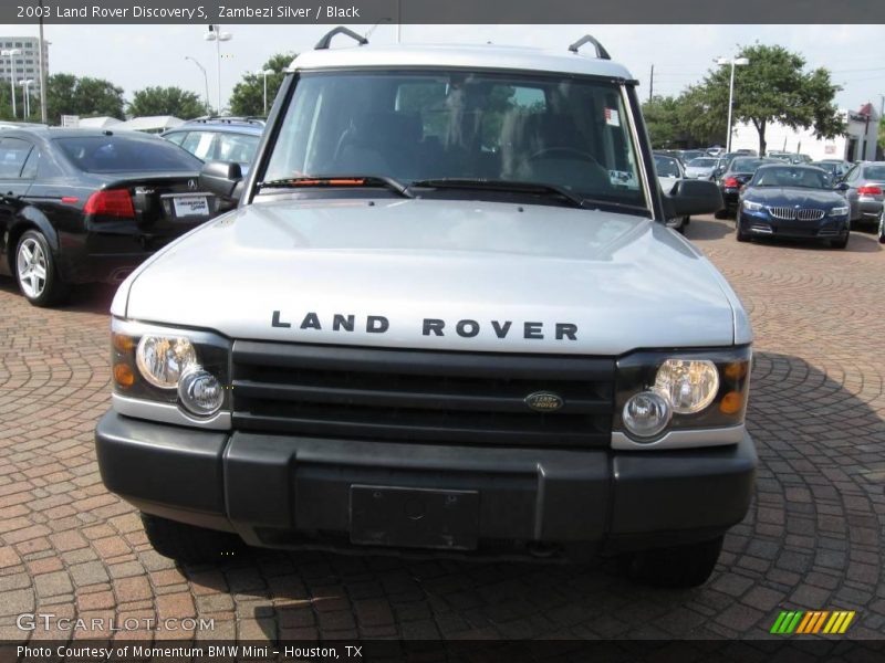 Zambezi Silver / Black 2003 Land Rover Discovery S