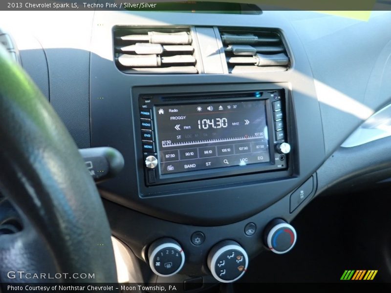 Techno Pink / Silver/Silver 2013 Chevrolet Spark LS