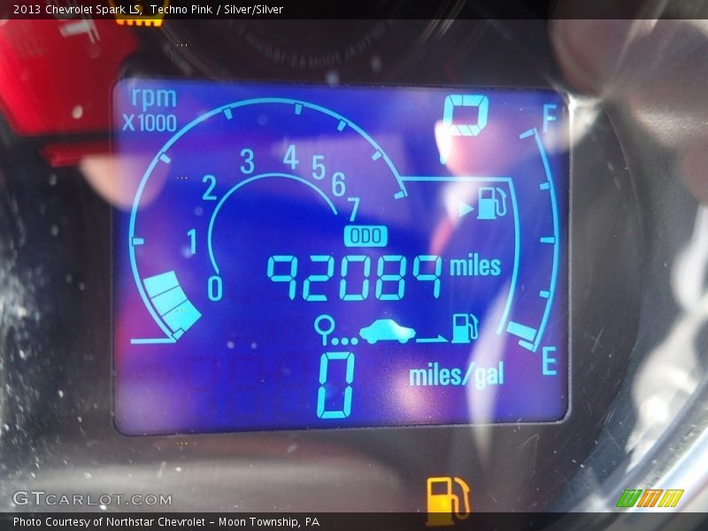 Techno Pink / Silver/Silver 2013 Chevrolet Spark LS