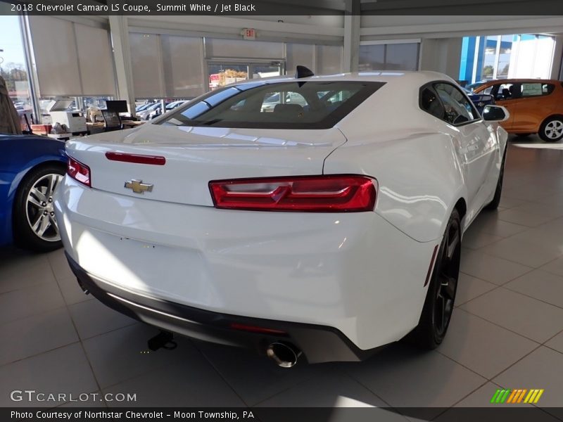 Summit White / Jet Black 2018 Chevrolet Camaro LS Coupe