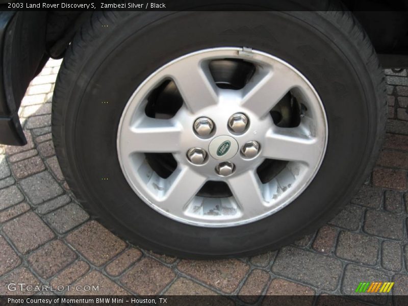 Zambezi Silver / Black 2003 Land Rover Discovery S