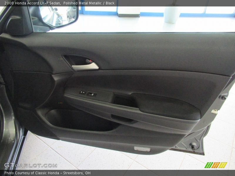 Polished Metal Metallic / Black 2008 Honda Accord LX-P Sedan