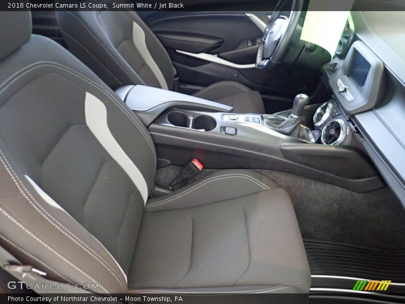 Summit White / Jet Black 2018 Chevrolet Camaro LS Coupe