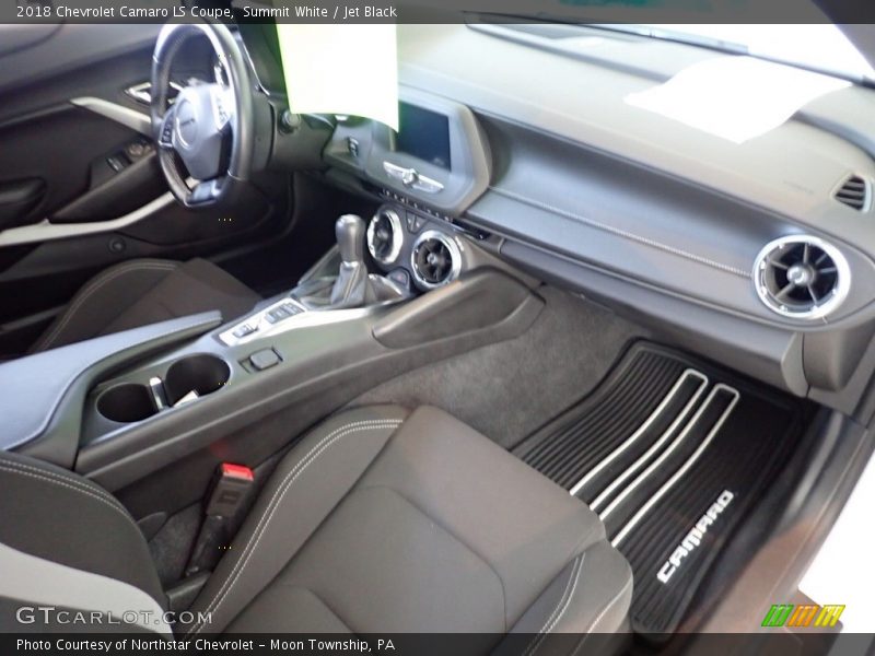 Summit White / Jet Black 2018 Chevrolet Camaro LS Coupe