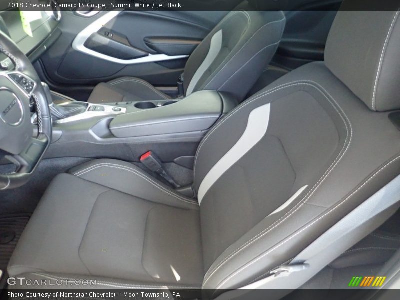 Summit White / Jet Black 2018 Chevrolet Camaro LS Coupe