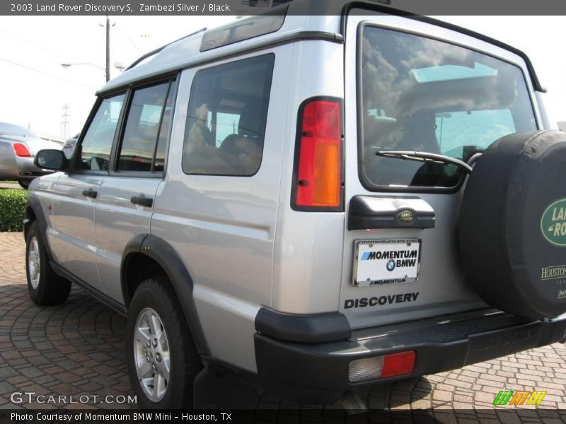 Zambezi Silver / Black 2003 Land Rover Discovery S