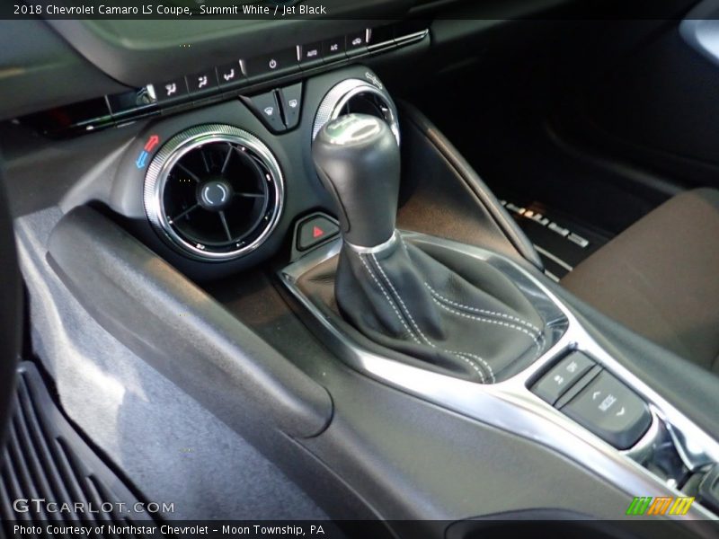 Summit White / Jet Black 2018 Chevrolet Camaro LS Coupe