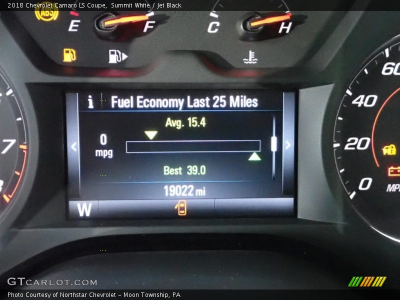 Summit White / Jet Black 2018 Chevrolet Camaro LS Coupe