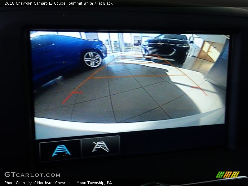 Summit White / Jet Black 2018 Chevrolet Camaro LS Coupe