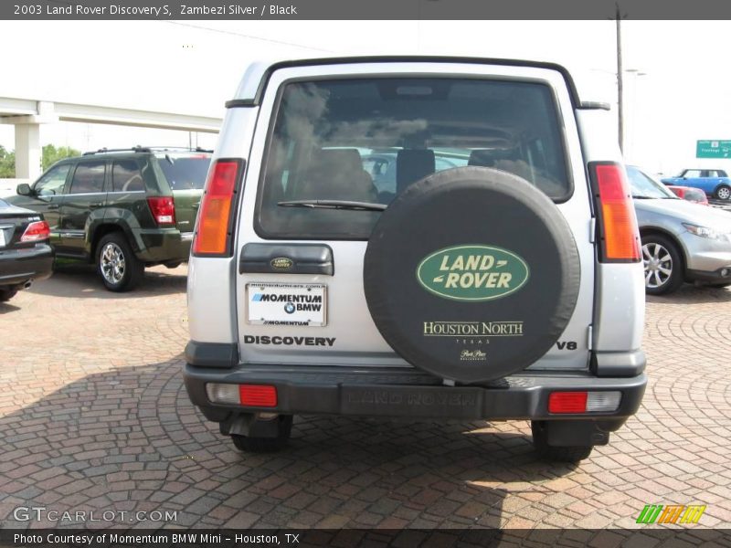 Zambezi Silver / Black 2003 Land Rover Discovery S