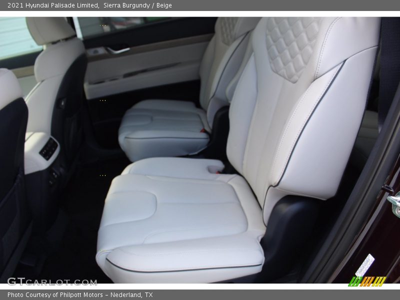 Sierra Burgundy / Beige 2021 Hyundai Palisade Limited