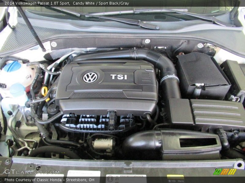  2014 Passat 1.8T Sport Engine - 1.8 Liter FSI Turbocharged DOHC 16-Valve VVT 4 Cylinder