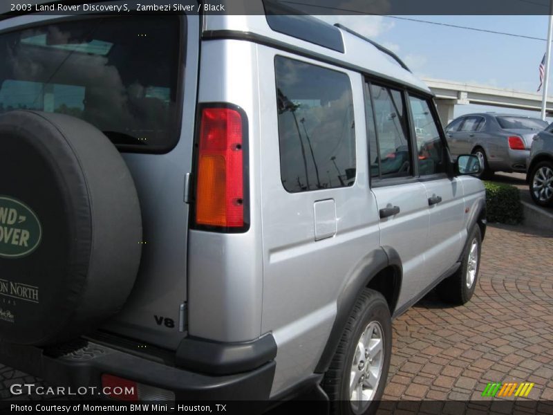Zambezi Silver / Black 2003 Land Rover Discovery S