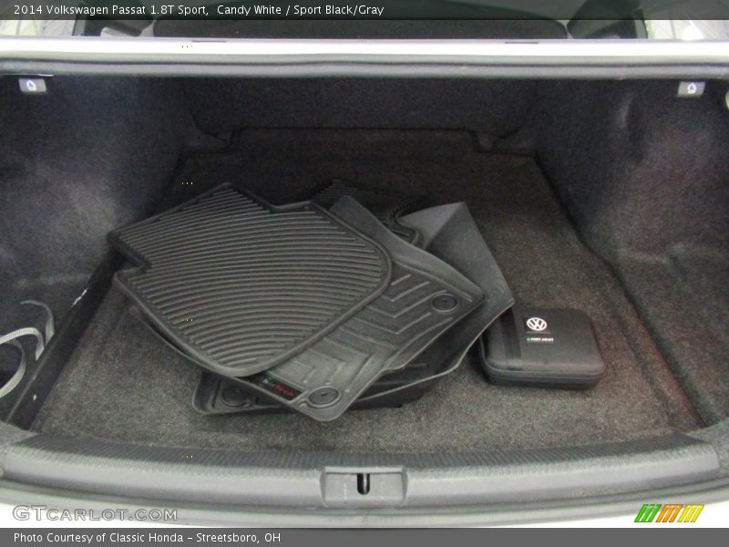  2014 Passat 1.8T Sport Trunk