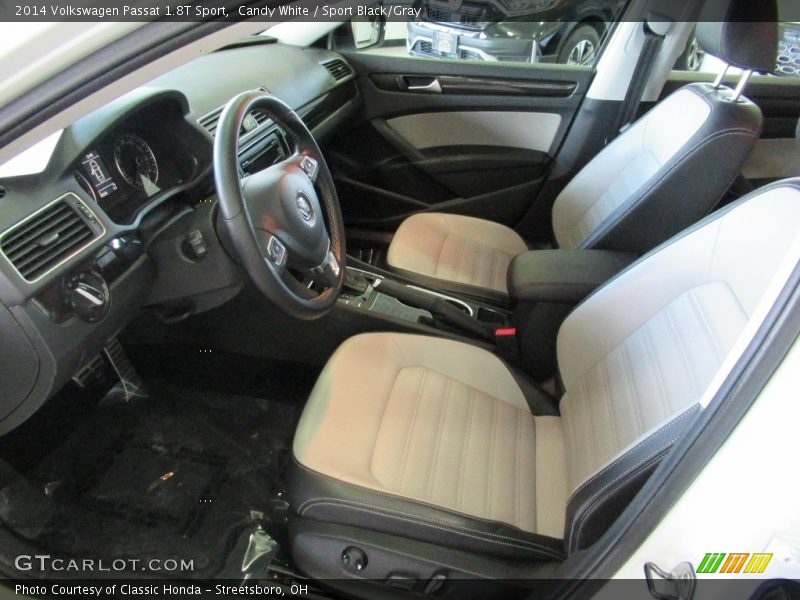 Front Seat of 2014 Passat 1.8T Sport