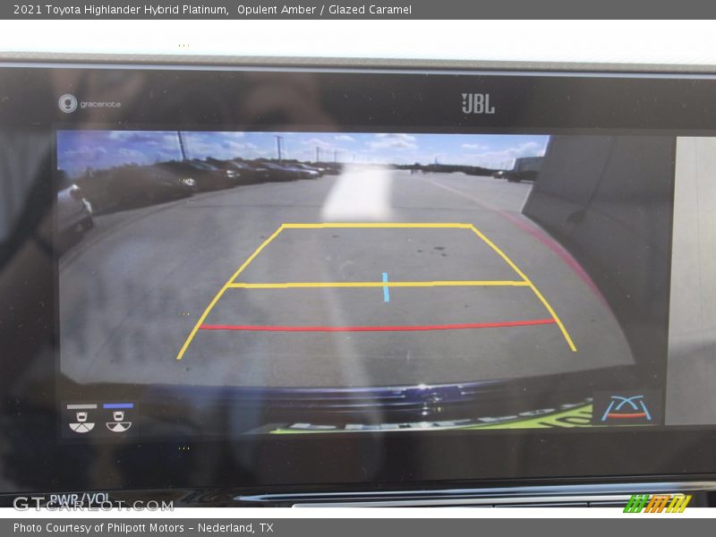 Opulent Amber / Glazed Caramel 2021 Toyota Highlander Hybrid Platinum