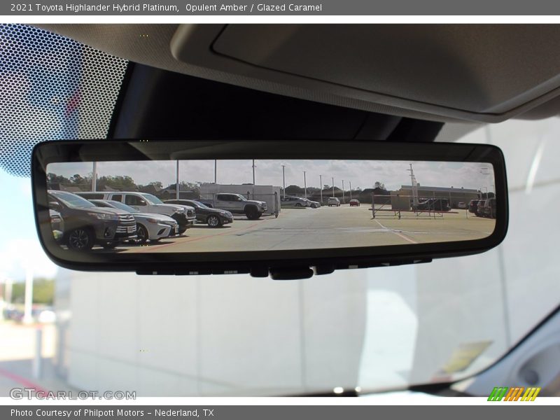 Opulent Amber / Glazed Caramel 2021 Toyota Highlander Hybrid Platinum