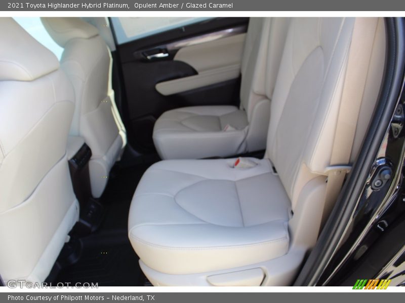 Opulent Amber / Glazed Caramel 2021 Toyota Highlander Hybrid Platinum