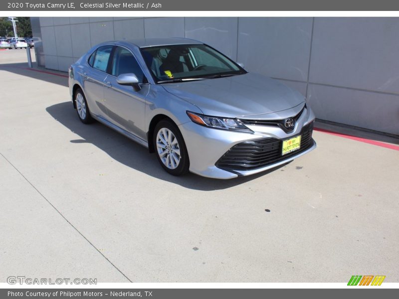 Celestial Silver Metallic / Ash 2020 Toyota Camry LE