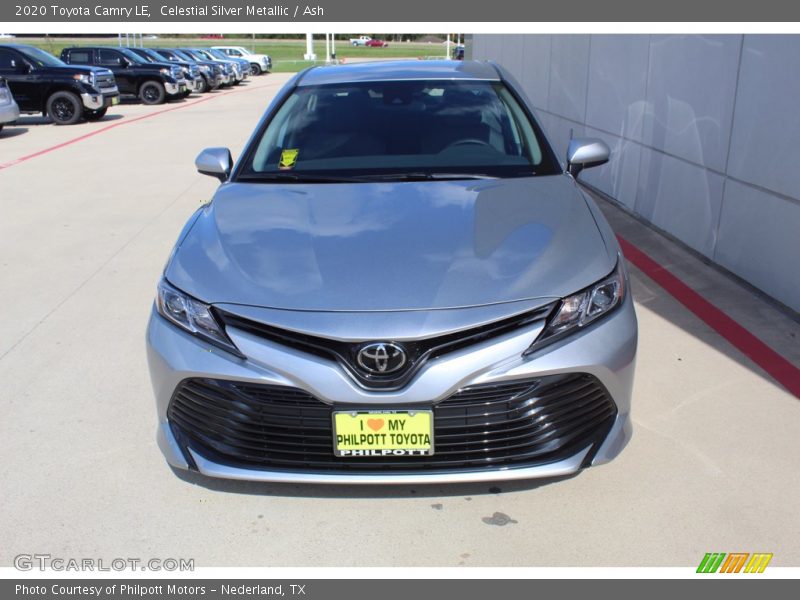 Celestial Silver Metallic / Ash 2020 Toyota Camry LE