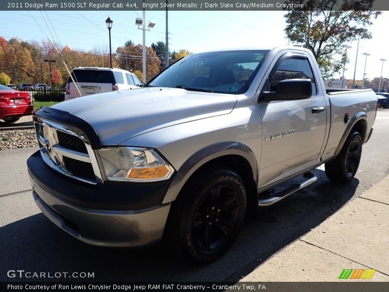 Front 3/4 View of 2011 Ram 1500 SLT Regular Cab 4x4