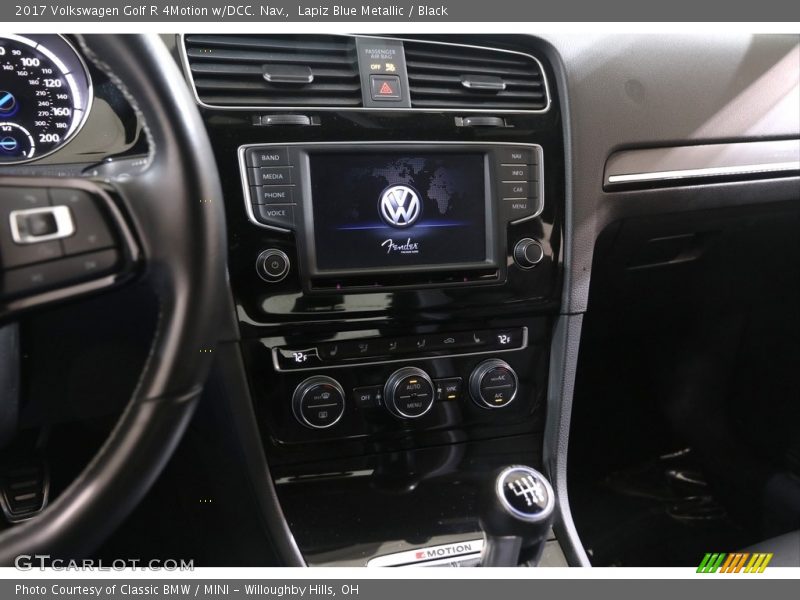 Lapiz Blue Metallic / Black 2017 Volkswagen Golf R 4Motion w/DCC. Nav.