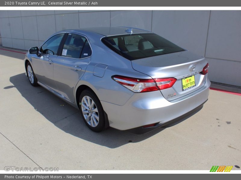 Celestial Silver Metallic / Ash 2020 Toyota Camry LE