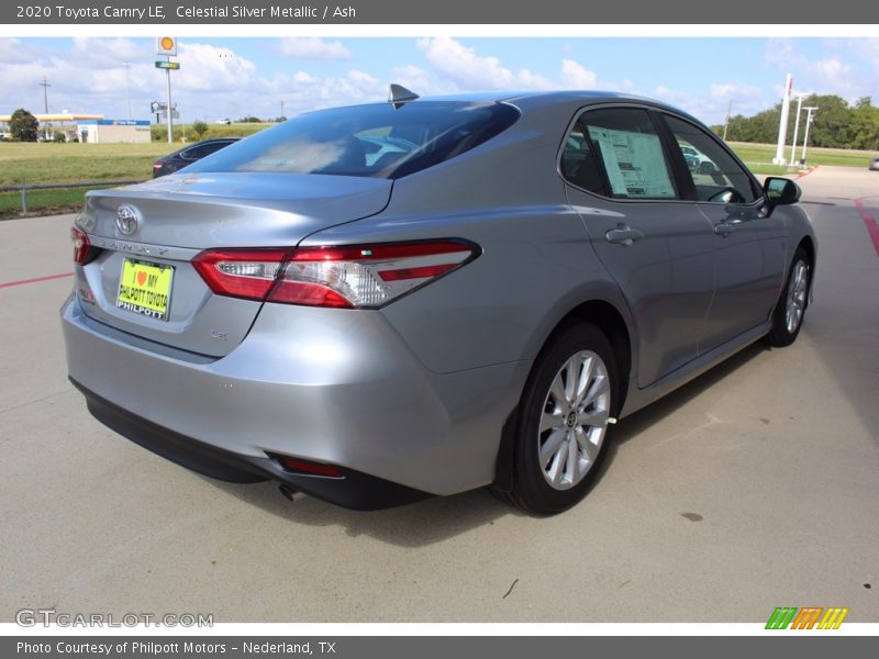 Celestial Silver Metallic / Ash 2020 Toyota Camry LE