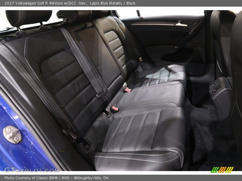 Rear Seat of 2017 Golf R 4Motion w/DCC. Nav.