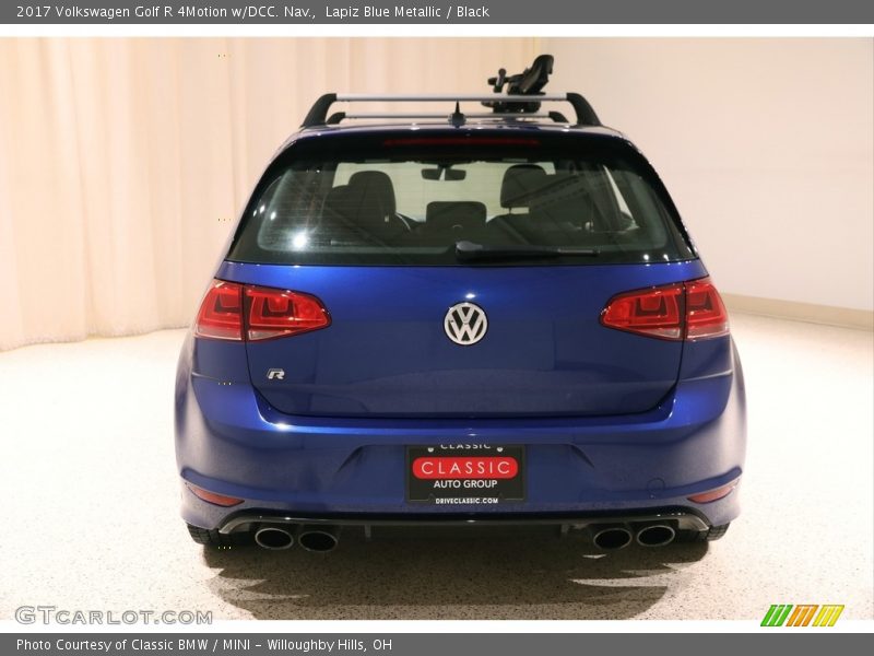 Lapiz Blue Metallic / Black 2017 Volkswagen Golf R 4Motion w/DCC. Nav.