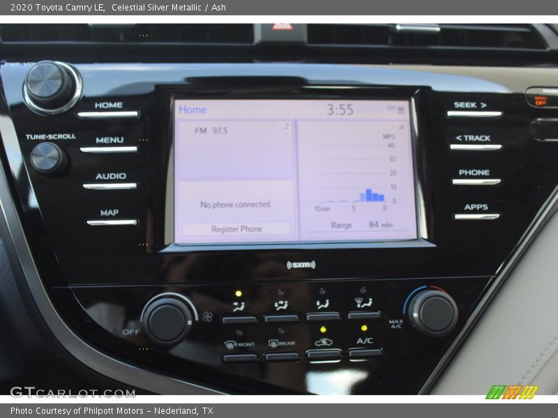 Celestial Silver Metallic / Ash 2020 Toyota Camry LE