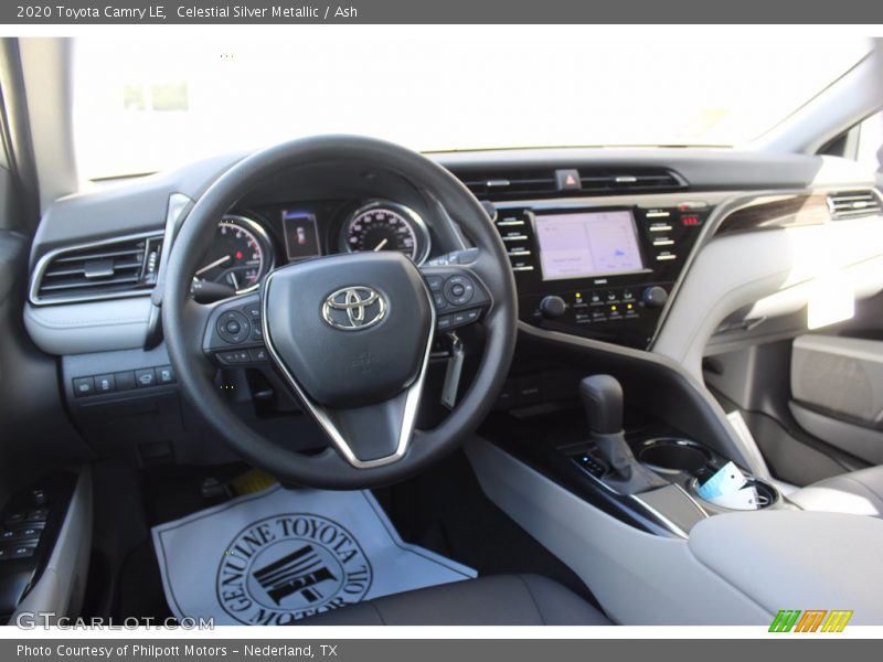 Celestial Silver Metallic / Ash 2020 Toyota Camry LE